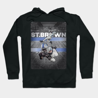 St brown 14 Hoodie